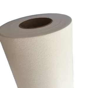 Tissu prépeint en <span class=keywords><strong>fibre</strong></span> de verre non tissée blanche et durable sans texture pour lisser et renforcer la surface des murs ou des plafonds - Product Image 1