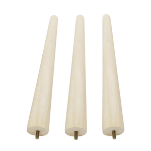 Accessori per mobili moderni per tavolino da caffè piedini da letto in metallo gambe in legno per camera da letto di ricambio per sedie in legno - Product Image 5