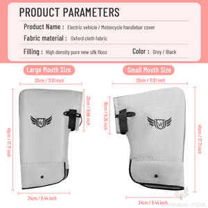 <span class=keywords><strong>Gants</strong></span> de Protection du Guidon pour Moto <span class=keywords><strong>Scooter</strong></span> Vélo Coupe-Vent Imperméable Hiver Garder <span class=keywords><strong>Chaud</strong></span> - Product Image 6