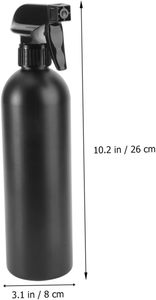 Hot Sales Empty Custom <b>Spray</b> Bottles With Logo 17oz 500ml HDPE Frosted <b>Matte</b> <b>Black</b> <b>Spray</b> Bottle - Product Image 4