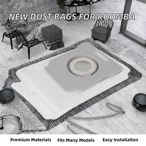 Nouveaux sacs à poussière jetables non tissés manuels de remplacement pour aspirateurs robotisés Irob/ots Roombas I3 I7/I9 R/obot, pièces et accessoires pour <span class=keywords><strong>aspirateur</strong></span> robot 2026 - Product Image 2