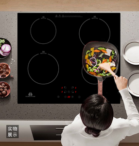 Cocina de Inducción de cuatro placas, hornillo eléctrico de cocina, 4 quemadores, placa de inducción, horno industrial, 4 bocas, encimera digital - Product Image 1