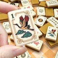 Set Ubin Mahjong Chinoiserie Akrilik Profesional Mewah Berkualitas Tinggi dengan Ukiran Amerika, Kotak Kustom 2026 Reguler