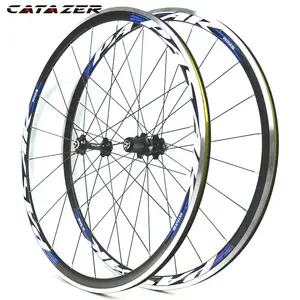 700C 30毫米条夹子自行车轮组公路自行车轮组密封轴承超轻车轮轮对轮辋11 S循环Wheels1650g