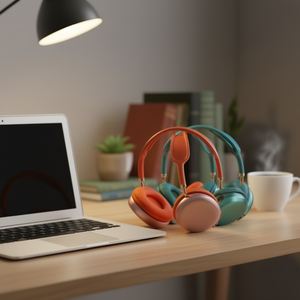 หูฟังบลูทูธแบบครอบหู Casco P8 เสียงสเตอริโอไร้สาย สำหรับฟังเพลงและเล่นเกม - Product Image 3