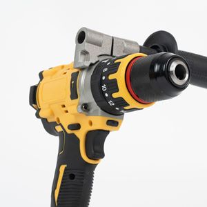 Perceuse à percussion sans fil multifonctionnelle 13 mm à couple élevé et haute puissance, avec batterie au lithium rechargeable, pour usage domestique et bricolage - Product Image 4