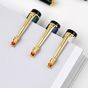 Dragon Head Metal Ballpoint <b>Pen</b> Black Red Blue Silver Green <b>Gold</b> Purple Refill Custom Logo Engraving Promotional Gift - Product Image 1
