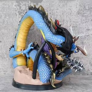 Venta caliente PVC Anime adornos dragón gigante Kaidou figura Ones piezas artesanía con caja regalo perfecto para niños - Product Image 4