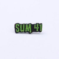 Broche de groupe rock Magic Number 41, accessoire badge musical