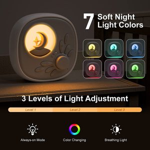 Machine d'aide au sommeil à batterie au Lithium rechargeable Baby Sleep Lullaby Songs Calm Nap White Noise Machine - Product Image 4