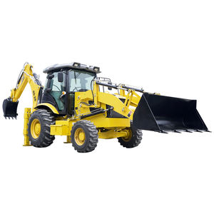 लोकप्रिय सस्ता मिनी 4x4 डीजल व्हील बैकहोए खुदाई वाला लोडर - Product Image 5