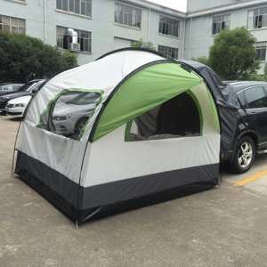 Haute qualité Portable extérieur voiture arrière tente SUV <span class=keywords><strong>Van</strong></span> auvents Double automatique caractéristiques acier aluminium Camping - Product Image 4