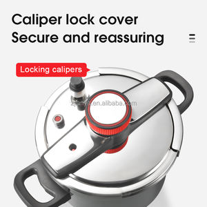 Ollas <span class=keywords><strong>a</strong></span> <span class=keywords><strong>Presión</strong></span> Comerciales de Acero Inoxidable Resistentes al Calor de 4L/6L/8L con Acabado Espejo, Fabricantes de Ollas <span class=keywords><strong>a</strong></span> <span class=keywords><strong>Presión</strong></span> - Product Image 5