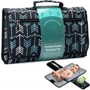 Industry Factory Price Baby Diaper Changing Pad Travel Diaper Bag Tote Waterproof Folding Bed Shoulder 6i Bag Change