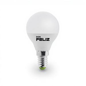 หลอดไฟ LED G45 ทรงกลม 3W-9W แสงขาว/แสงเย็น 6500K ขั้วหลอดขนาดเล็ก E14 แพ็ค 6 ชิ้น สำหรับที่อยู่อาศัย ดอนเฟลิซ - Product Image 1