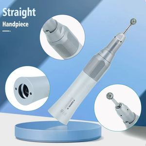 Motor de aire Juego de pieza de mano de 2 agujeros/4 agujeros y Contra Ángel Pieza de mano de baja velocidad 1:1 Rotio Push Botton con rociador de agua externo - Product Image 3