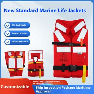 سترة عمل بحرية قياسية جديدة للكبار والأطفال مع رغوة EPE وأكسفورد CCS معتمدة - Product Image 5