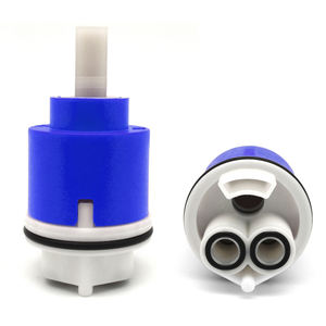 Cartucho de Grifo Universal de Cerámica Moderno de 35 mm con 1 Distribuidor de Pin Naranja para Uso en Cocina - Product Image 1