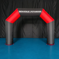 Arche Gonflable Personnalisée pour Événements, Tente en Tissu Oxford Résistant à l'Eau, Installation Facile pour Sports de Plein Air, Publicité, Fêtes