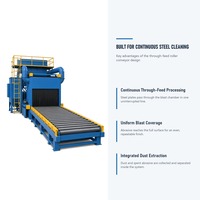 Machine de sablage à bande métallique QWD