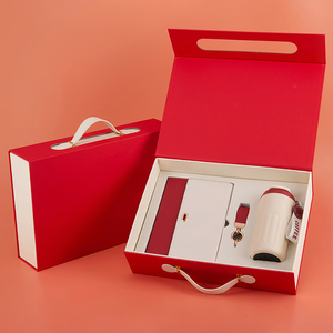 Customize Logo Promotional Gift Set Include Notebook Tumbler Bottle USB Perfect for Events and Conferences