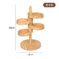 Étagère en bois pour clés, support de rangement en bois pour petits objets, porte-objets en bois pour la maison, fabrication en usine