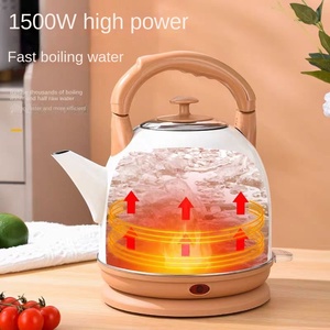 Hervidor Eléctrico de Lujo de Acero Inoxidable con Apagado Automático 800W, Diseño Nórdico, Inalámbrico, Tapa Metálica Elegante y Resistente a la Corrosión - Product Image 2