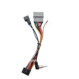 Car Android Player 24 Pin Connector Wire Harness Assembly For Hondas Series Car Complete Wiring Harness