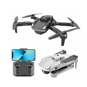 K105 max drone 4K Dual camera RC wifi 4 sides drone fpv drone VS E88 E58 Folding radio control toys mini small