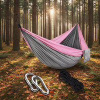 Hamac de camping ultraléger SANSU avec moustiquaire en nylon, tente de randonnée, diverses couleurs personnalisées, hamac balançoire, équipement de camping