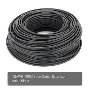 PowMr 1/3/6/9/10 metros 6mm2 rollo <span class=keywords><strong>Cable</strong></span> de un solo núcleo <span class=keywords><strong>Cable</strong></span> solar <span class=keywords><strong>para</strong></span> conexión de panel solar sin conector - Product Image 5