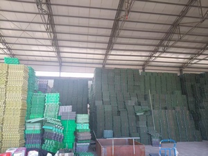 Filet de drainage d'herbe de <span class=keywords><strong>gazon</strong></span> <span class=keywords><strong>artificiel</strong></span> Composite de géotextile 3D noir le plus vendu d'usine 500*500*50mm - Product Image 3