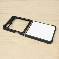Casing telepon sublimasi lipat populer penutup telepon seluler karet lunak 2D kosong untuk Galaxy Flip 5 / Flip 4 / Flip 3