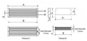 Resistenza di Frenatura Dinamica a Filo Avvolto in Alluminio GT APR ad Alta Potenza per <span class=keywords><strong>Ascensori</strong></span>, Ospedali, Appartamenti, Hotel - Product Image 4