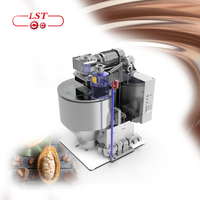 Machine à broyer le chocolat LST en acier inoxydable 304, capacité 50L, machine à moudre le chocolat, machine à fabriquer le chocolat sur mesure à vendre