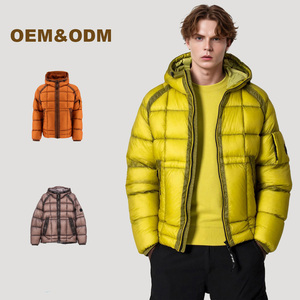 Chaqueta Acolchada al por Mayor OEM, Chaqueta Acolchada Transpirable con Elasticidad en 4 Direcciones, Chaqueta de Burbujas Brillante, Chaqueta de Plumón Moderna 2025 para Adultos - Product Image 1