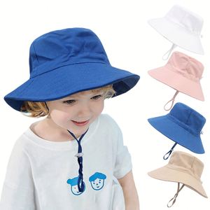 Wholesale Summer Baby Sun <b>Hat</b> for Men and Women Baby Breathable Basin Beach Fisherman <b>Hat</b> - Product Image 1