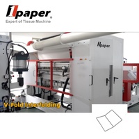 Machine à plier le papier entièrement automatique Onepaper avec moteur et boîte de vitesses PLC - Machine à plier le papier haute capacité 380V