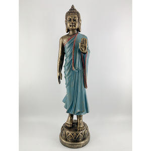 Grande statue de <span class=keywords><strong>bouddha</strong></span> extérieure debout en méditation pour des ornements de jardin paisibles - Product Image 6