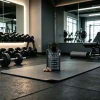 Capsules de créatine pour la nutrition sportive des adultes, pour la croissance musculaire et la gestion de l'énergie - 60 capsules par flacon