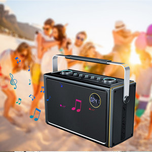 Grandi altoparlanti BT subwoofer da esterno boombox karaoke altoparlante per feste contral remoto grande Speaker portatile - Product Image 5