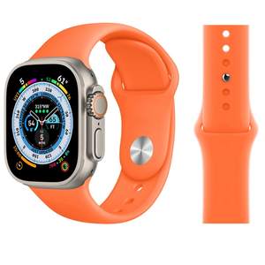 Регулируемый резиновый ремешок Smart Sport Luxury для Apple <span class=keywords><strong>Watch</strong></span> Series 10 11 Ultra 3/2 49мм 46мм 40мм 42мм 44мм, силиконовые ремешки для часов - Product Image 5