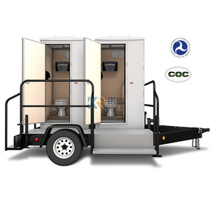 Casa de dos contenedores Casa prefabricada de madera prefabricada Casa de remolque de contenedores de lujo - Product Image 6