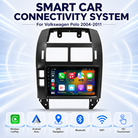 Pour VW Polo 2004-2011 Écran de lecteur DVD radio 9 pouces Android Auto Bluetooth Navigation Écran tactile Multimédia Autoradio DSP