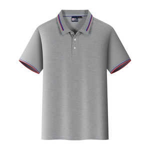 White Red Blue Polo <strong>Collar</strong> <strong>t</strong> <strong>Shirts</strong> for Men With logo Embroidery <strong>T</strong>-<strong>shirt</strong> Men's Cotton Polo <strong>Shirts</strong> - Product Image 6
