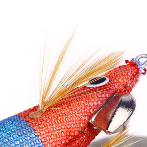 <span class=keywords><strong>2.2</strong></span> # aydınlık 9.3CM 8.5G kalamar Jig sert yem balıkçılık ahşap karides cazibesi kalamar Jig Lures - Product Image 4