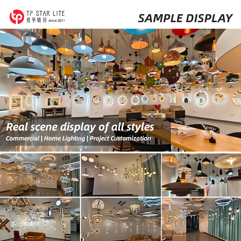 L:1360MM Pendant Chandelier Lamp Light Made of Metal+arylic Simple and Long Creative Wear-resistant and Corrosion-resistant · image 6