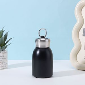 Nouvelle tasse thermos sous vide en acier inoxydable 304, design élégant, petite tasse de poche, couvercle entièrement en acier, avec anneau de levage portable - Product Image 5