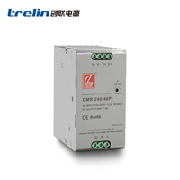 Alimentation électrique sur rail DIN 240W CMR-240-XP équivalente à Mean Well NDR-240 & SDR-240 avec PFC actif pour l'automatisation industrielle CE RoHS