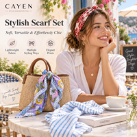 Bandana en coton personnalisé, doux et réutilisable, imprimé avec des motifs sur mesure pour les commandes en gros, les événements et les activités de plein air